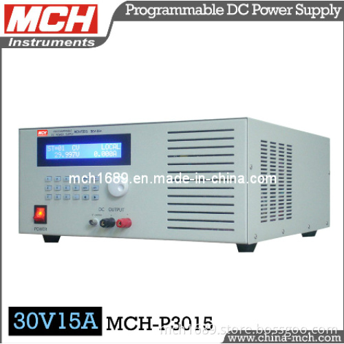 450W 30V 15A Single Channel Output Variable Programmable DC Power Supply with CE & RoHS (MCH-P3015)